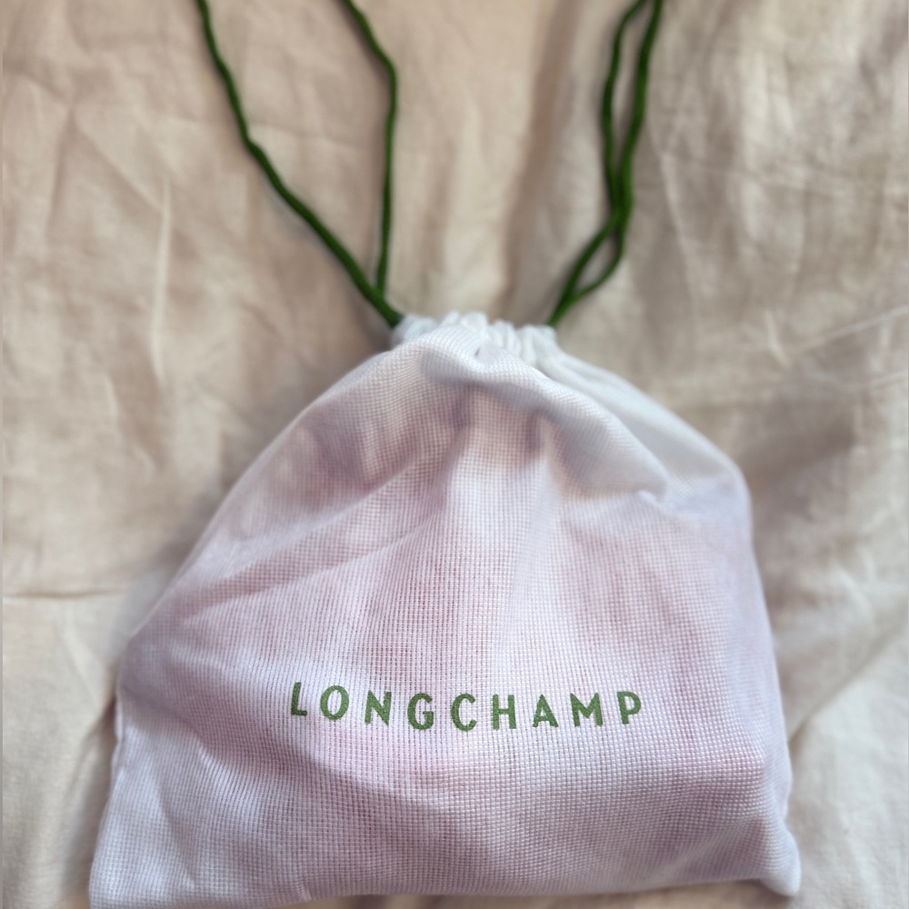 NWT Longchamp Le Pliage Pink Leather Mini Handbag - Picture 2 of 5